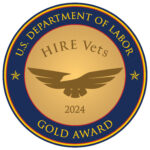 Spectral Labs was awarded the HIRE Vets Gold Medallion for 2024